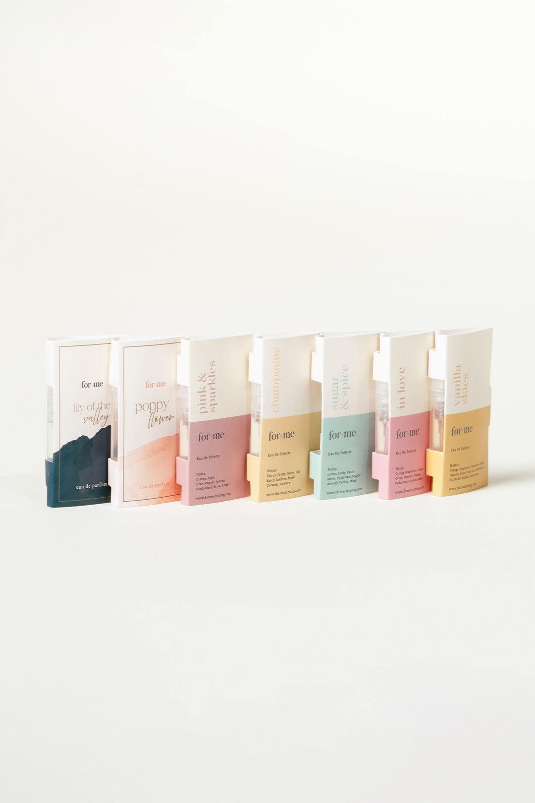 ForMe Eau De Toilette Testers