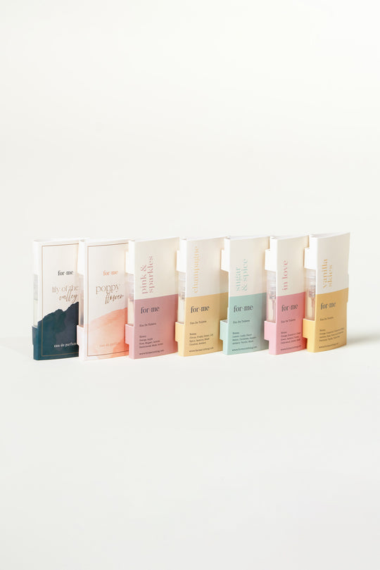 ForMe Eau De Toilette Testers