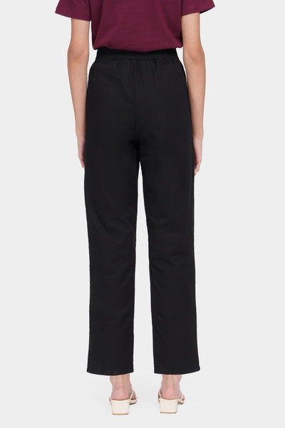Pleated Ankle Length Cozy Pants