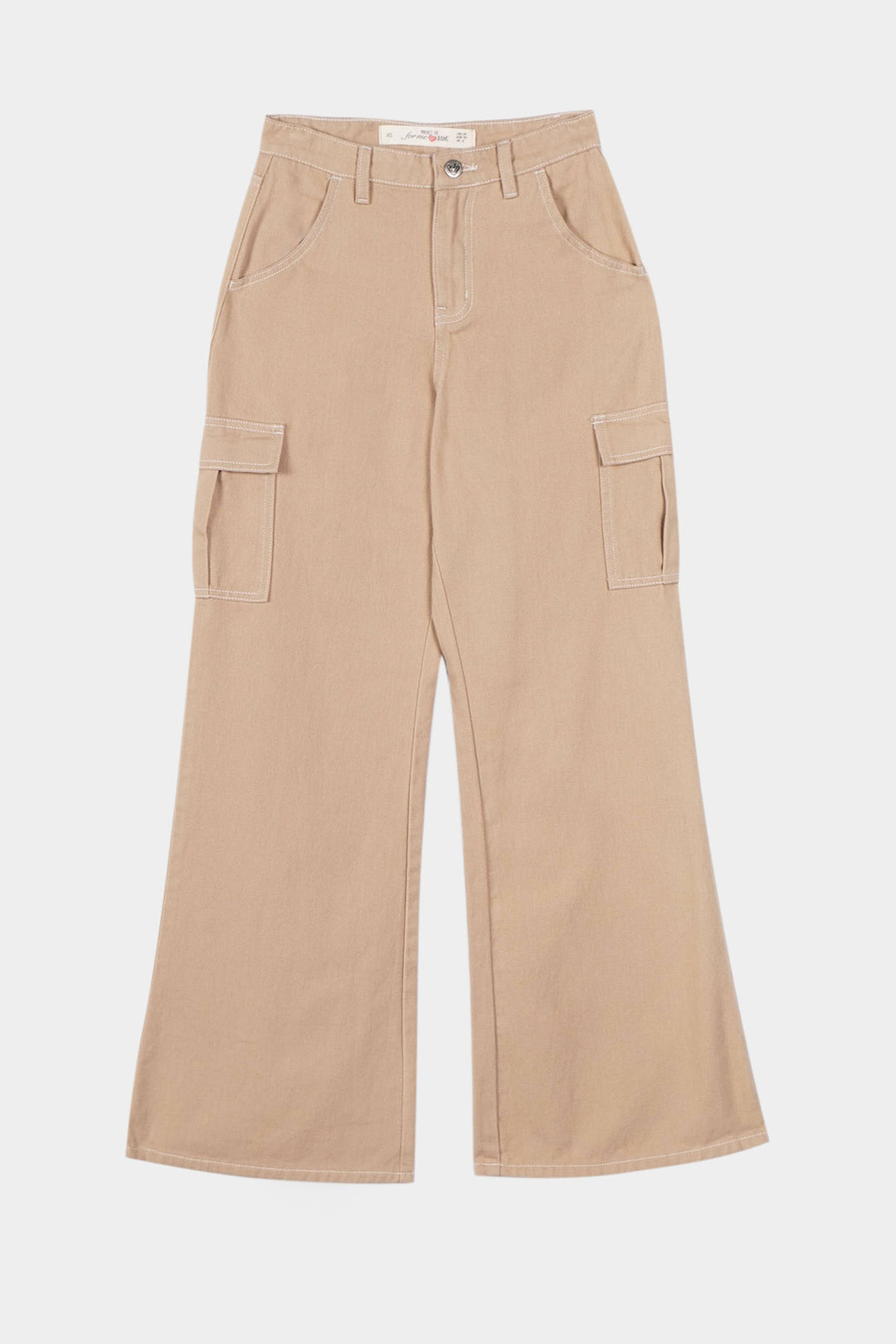 Wide Leg Cargo Jeans