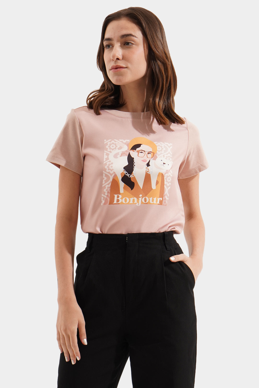 Bonjour Graphic Tee
