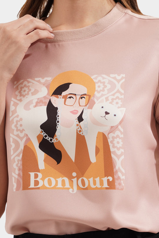 Bonjour Graphic Tee