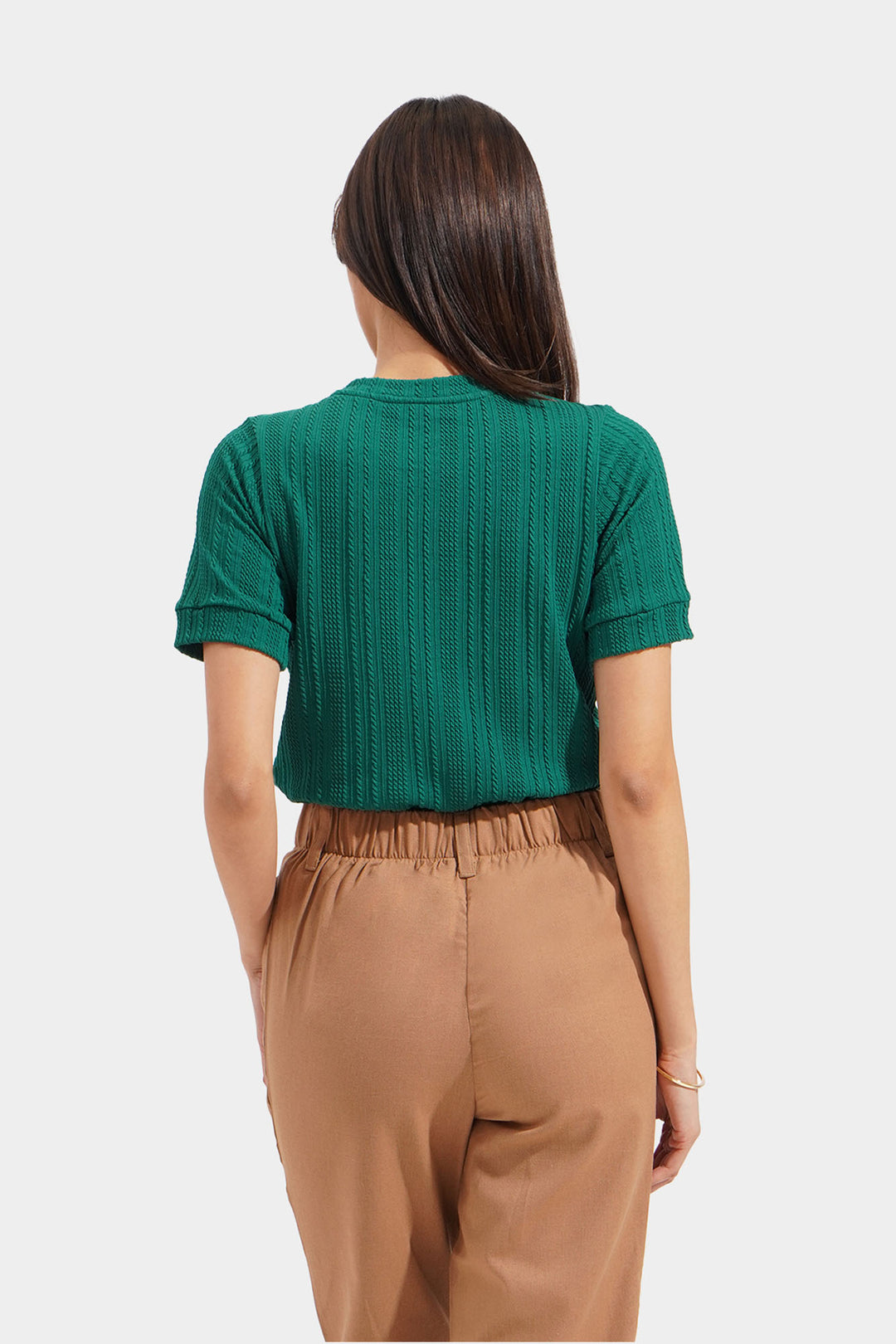 Cable Knit Tee
