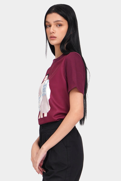 Women on Tweed Graphic Tee