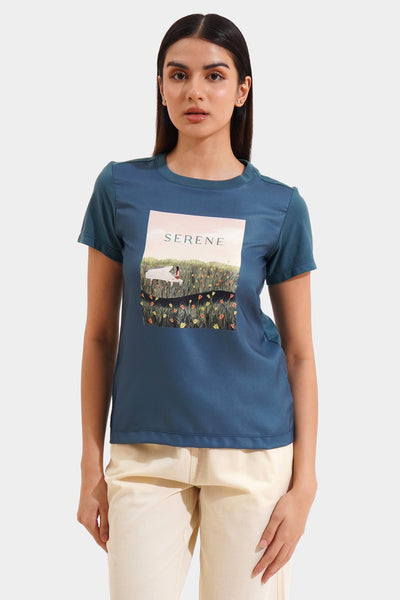 Serene Graphic Tee