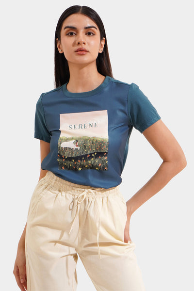Serene Graphic Tee