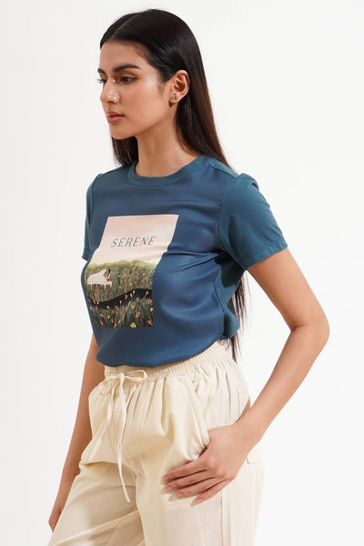 Serene Graphic Tee