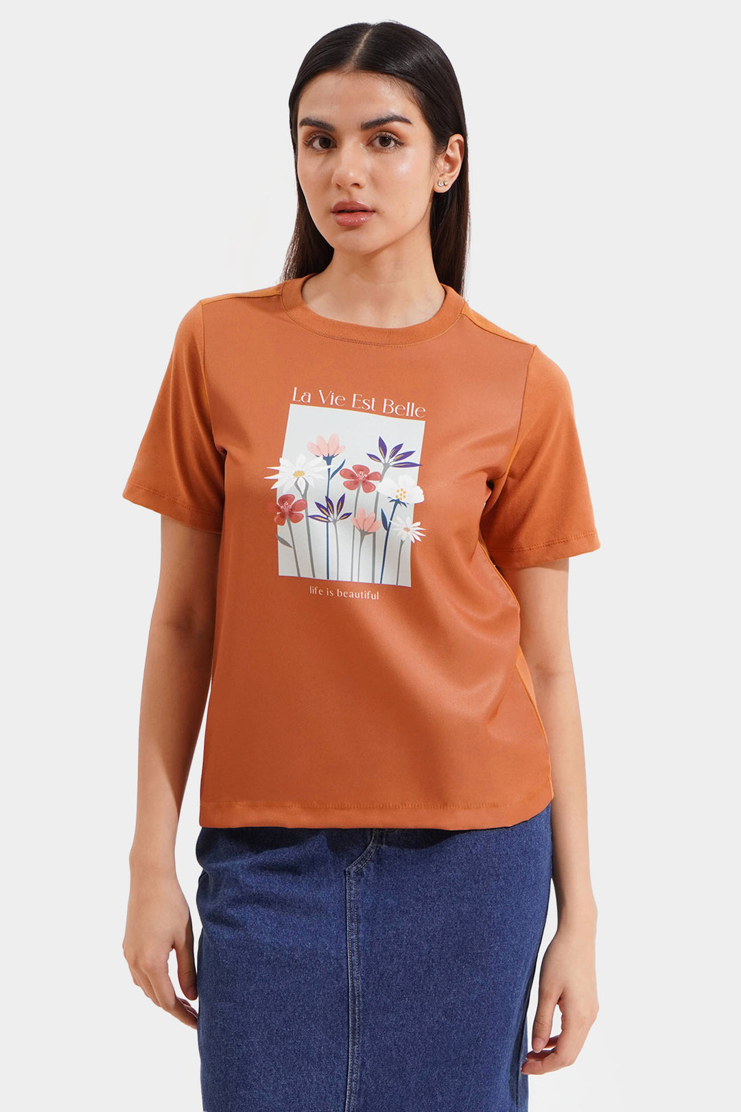 La Vie Est Belle Graphic Tee