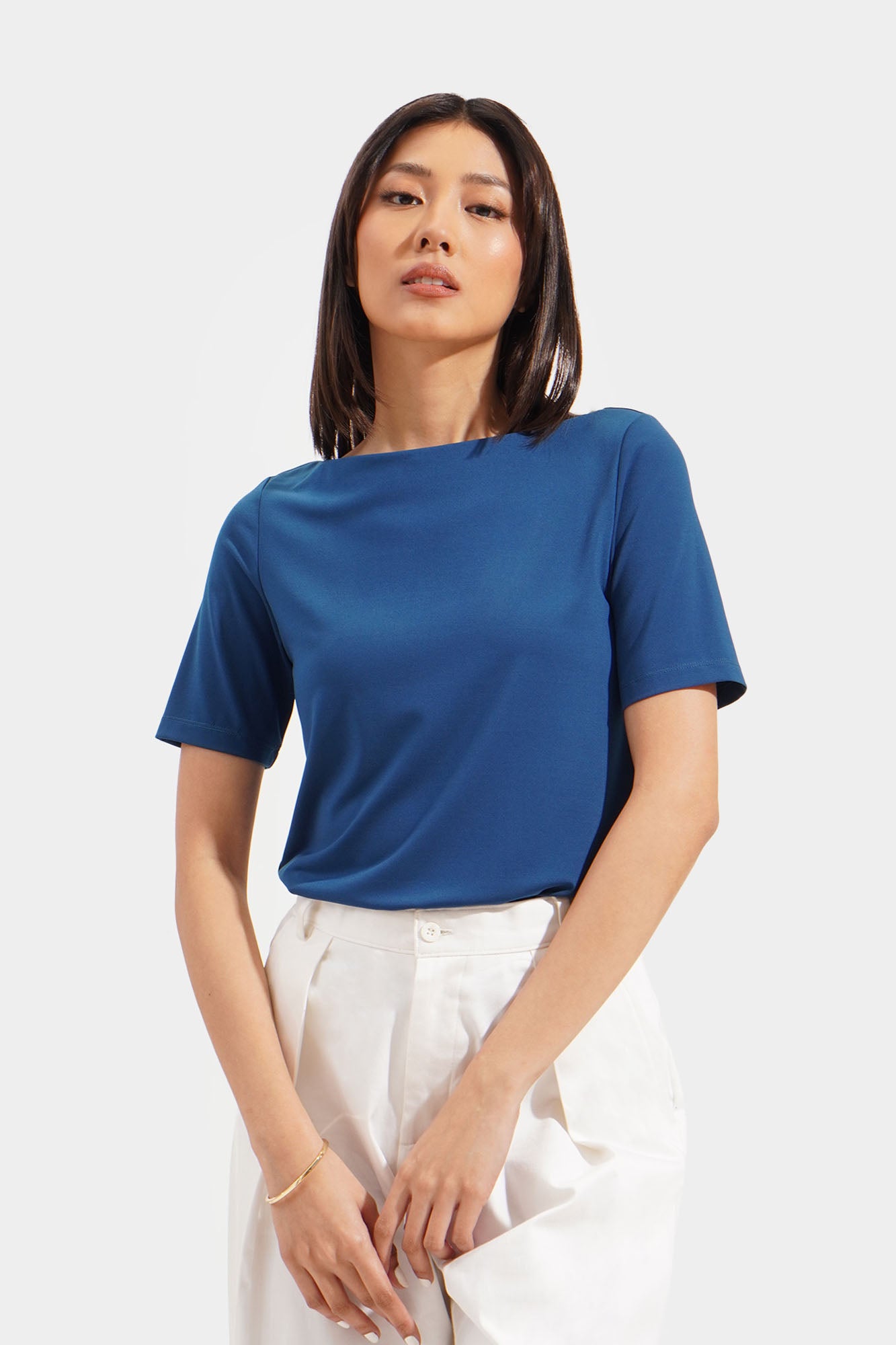 Closet Staples Boat Neck Tee