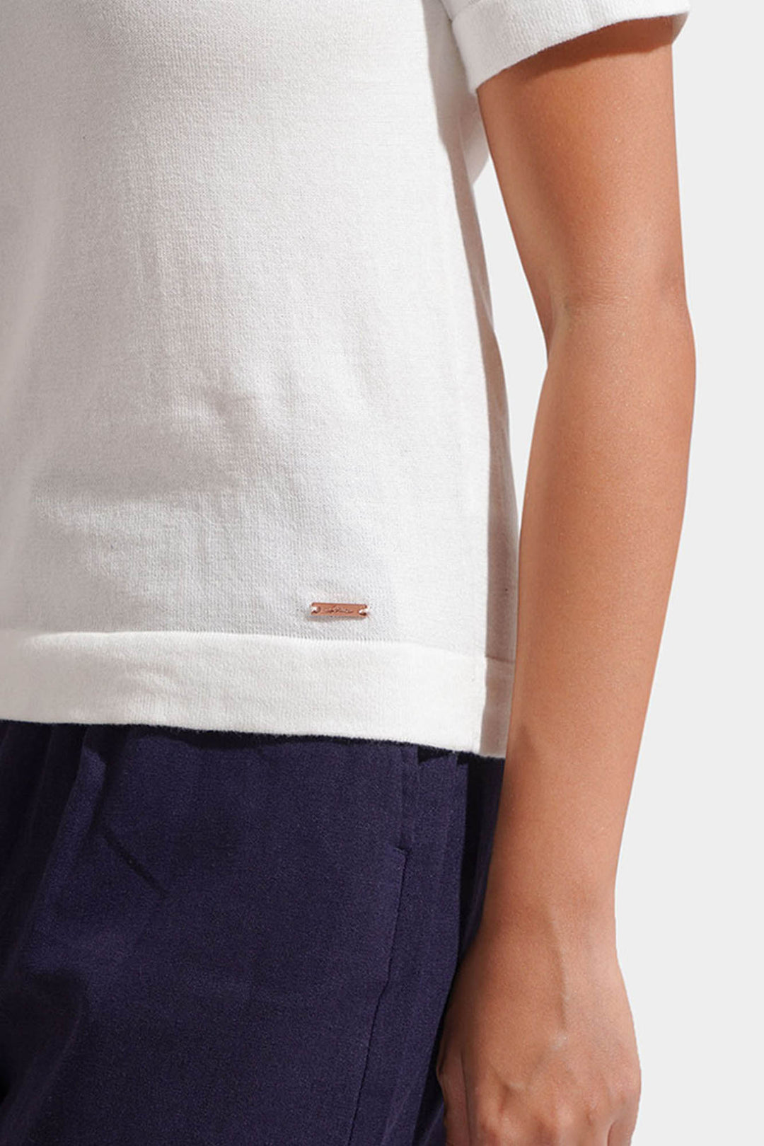 Closet Staples Scoop Neck Flat Knit Tee