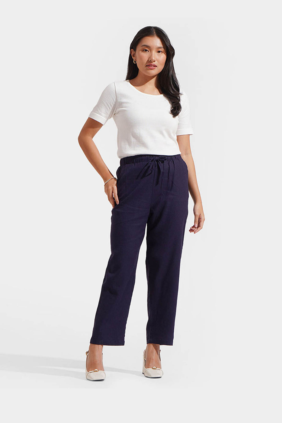 Closet Staples Scoop Neck Flat Knit Tee