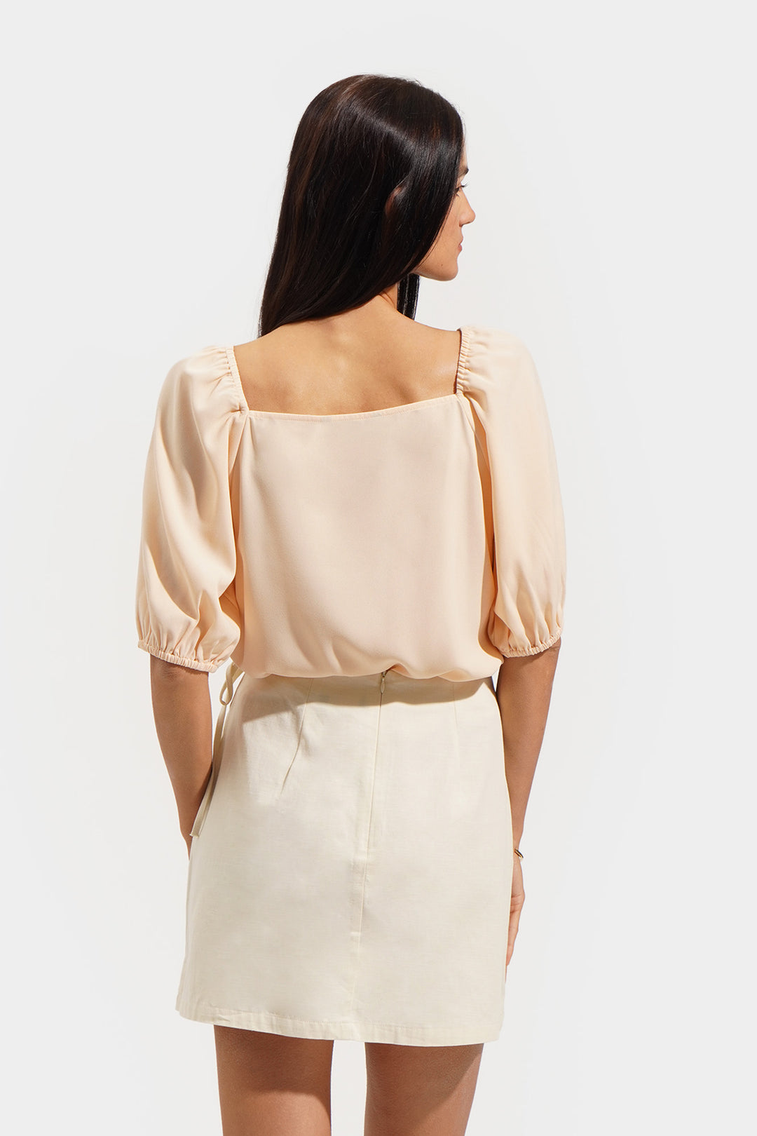 Two-Way Square Neck Shirt