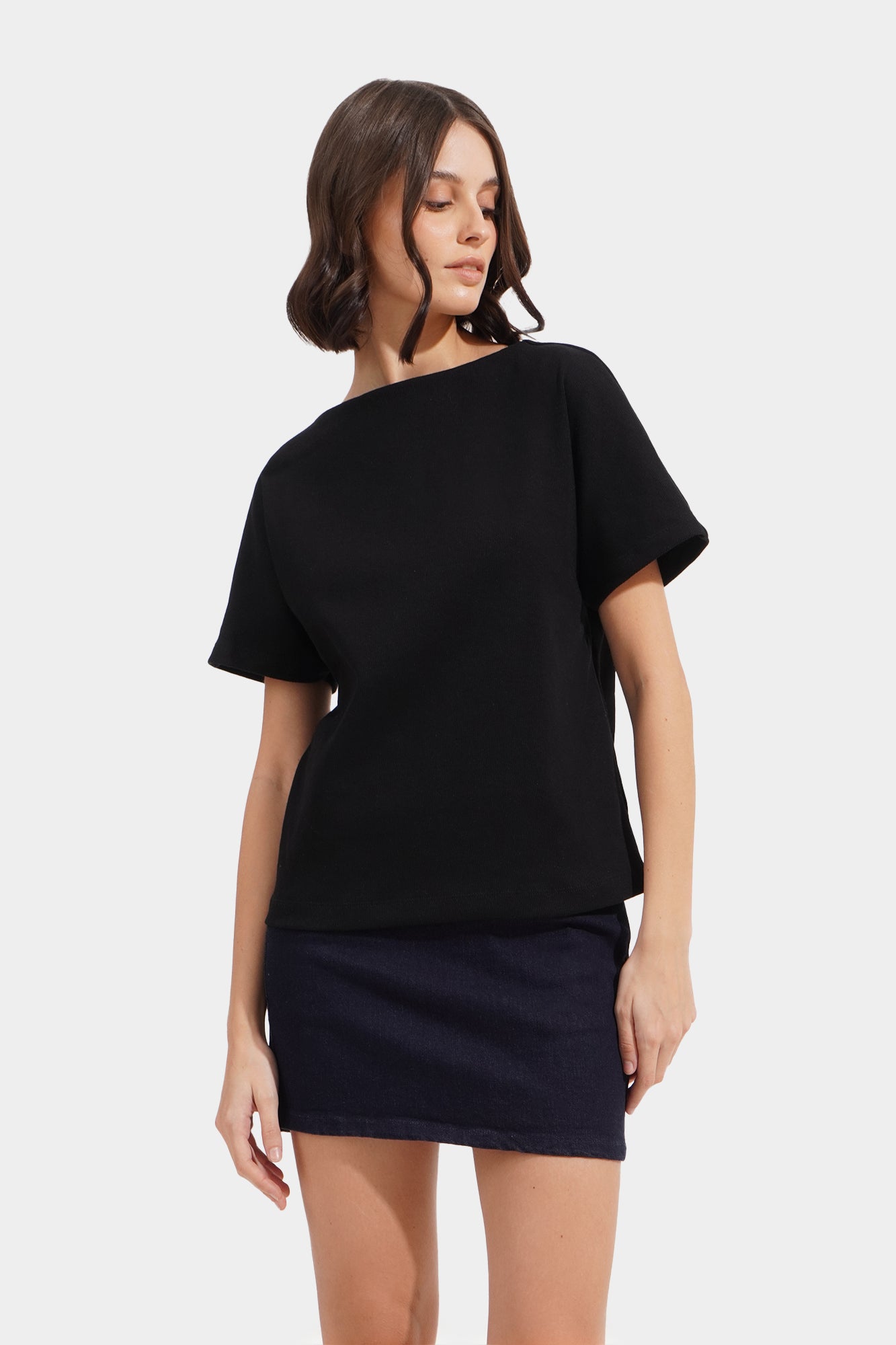 Closet Staples Boat Neck Tee – ForMe