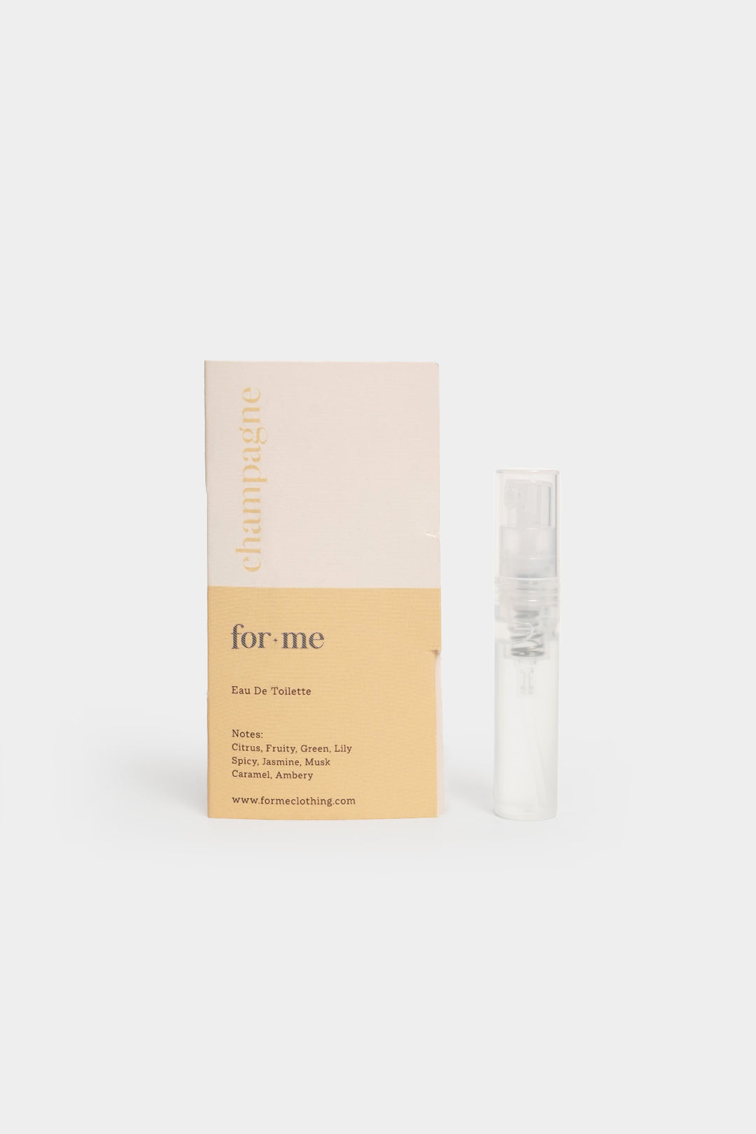 ForMe Eau De Toilette Testers