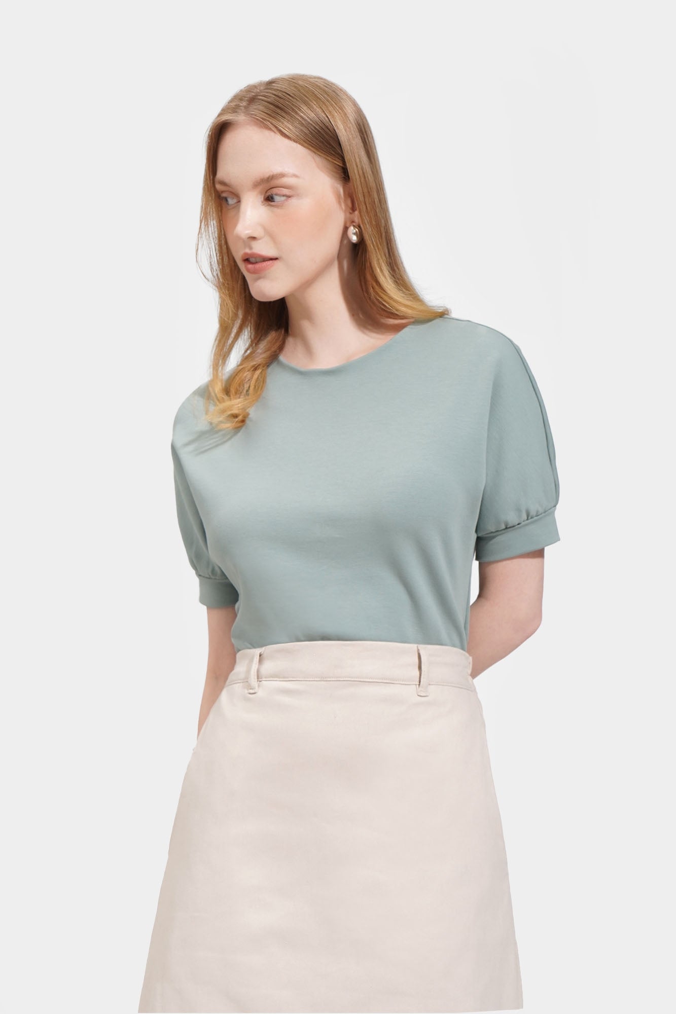 Funnel Neck Knit Top – ForMe