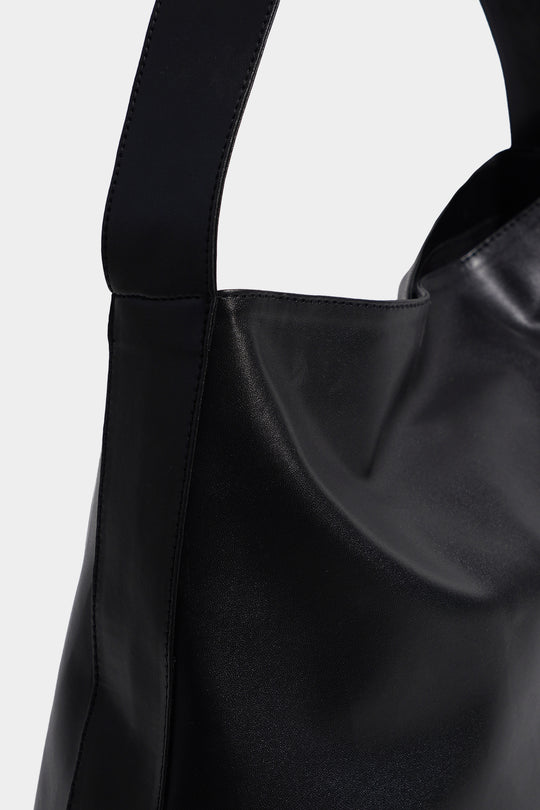 Leather Structured Shoulder Bag