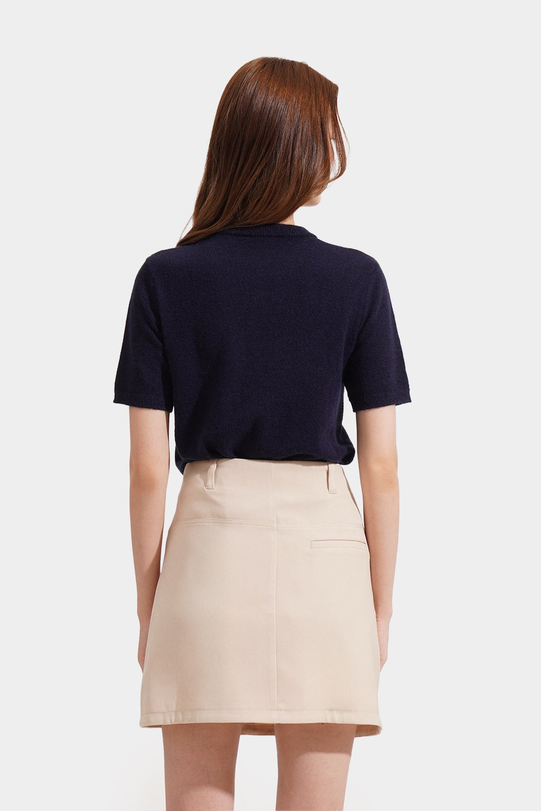 Textured Button Down Tee