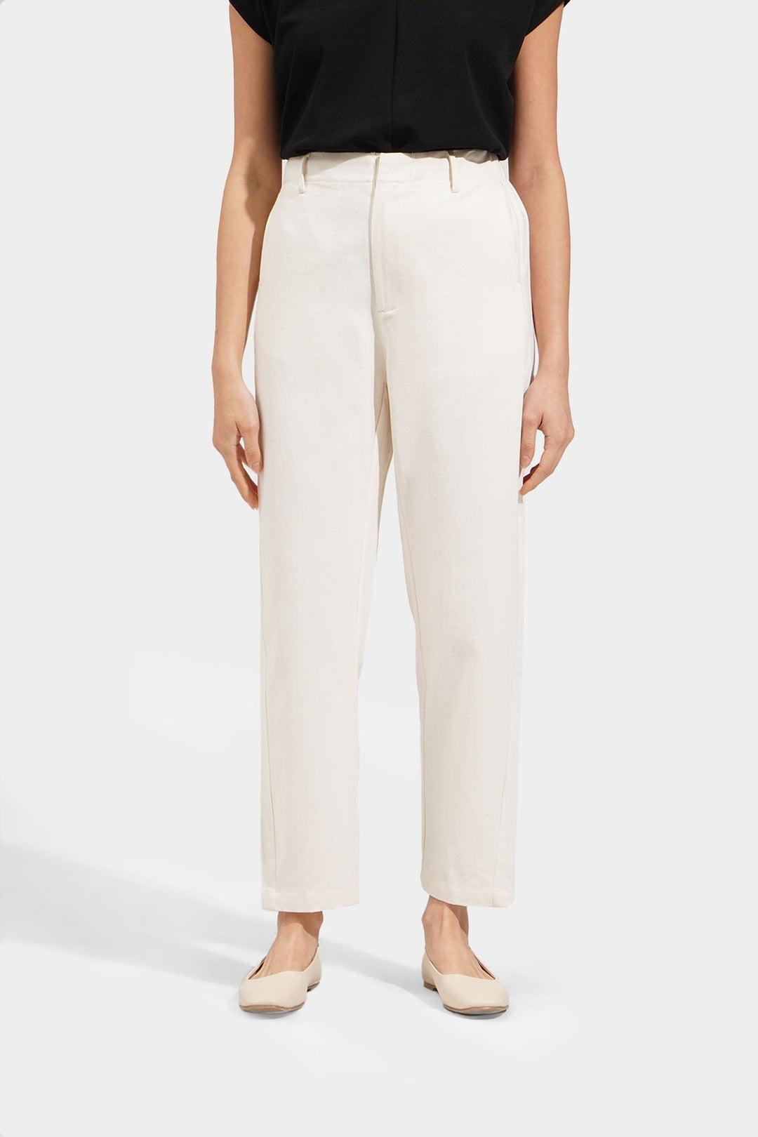 Barrel Leg Trousers