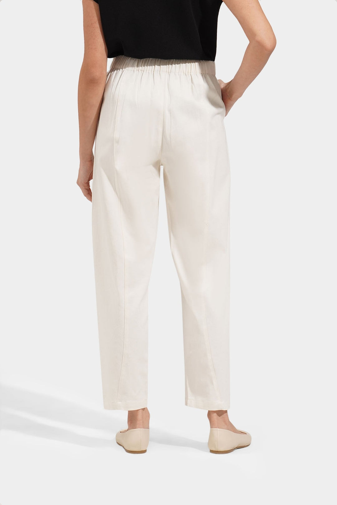 Barrel Leg Trousers