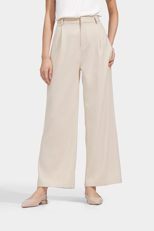 Extended Tab Straight Leg Trousers