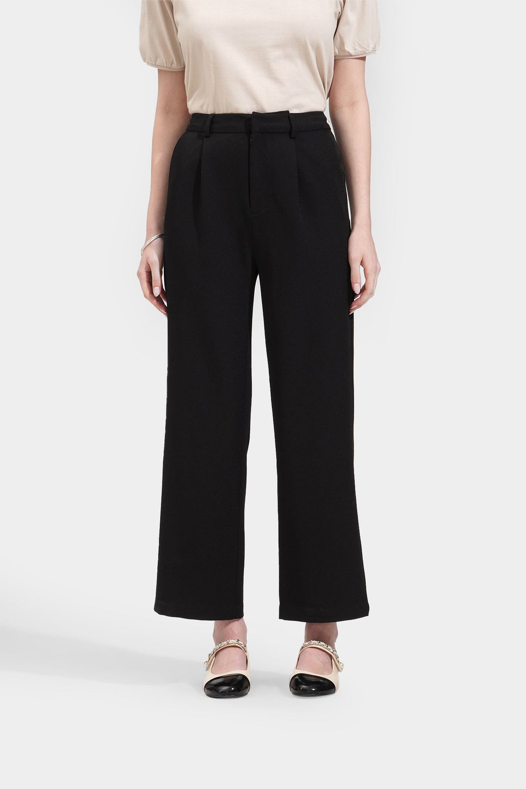 Straight Leg Trousers
