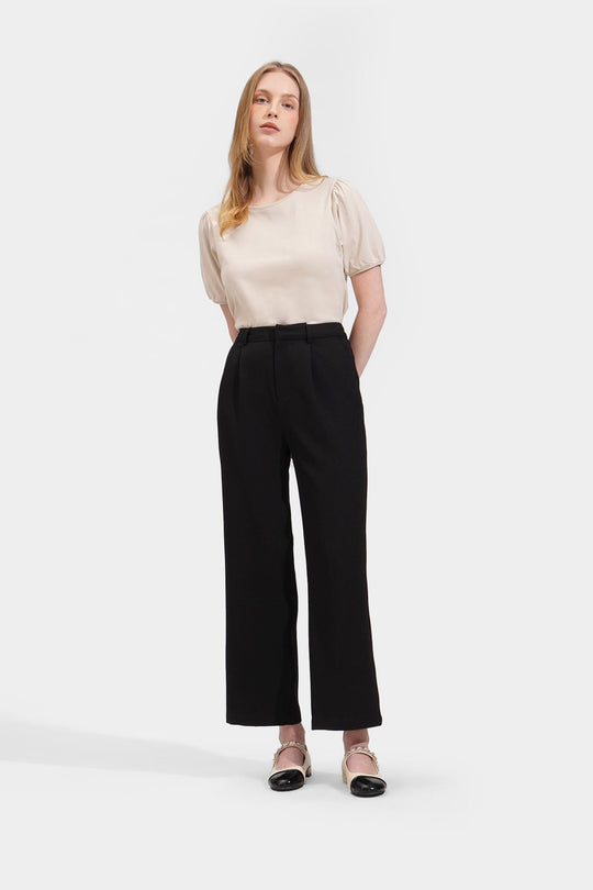 Straight Leg Trousers