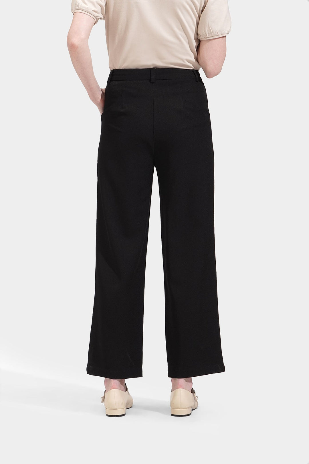 Straight Leg Trousers