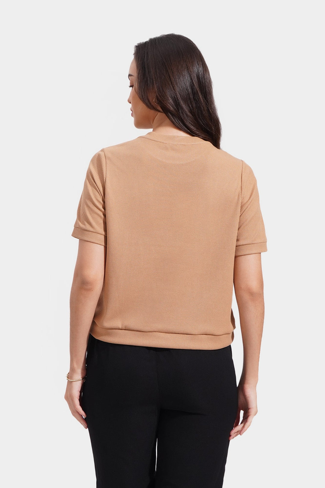 Waffle Knit Tee