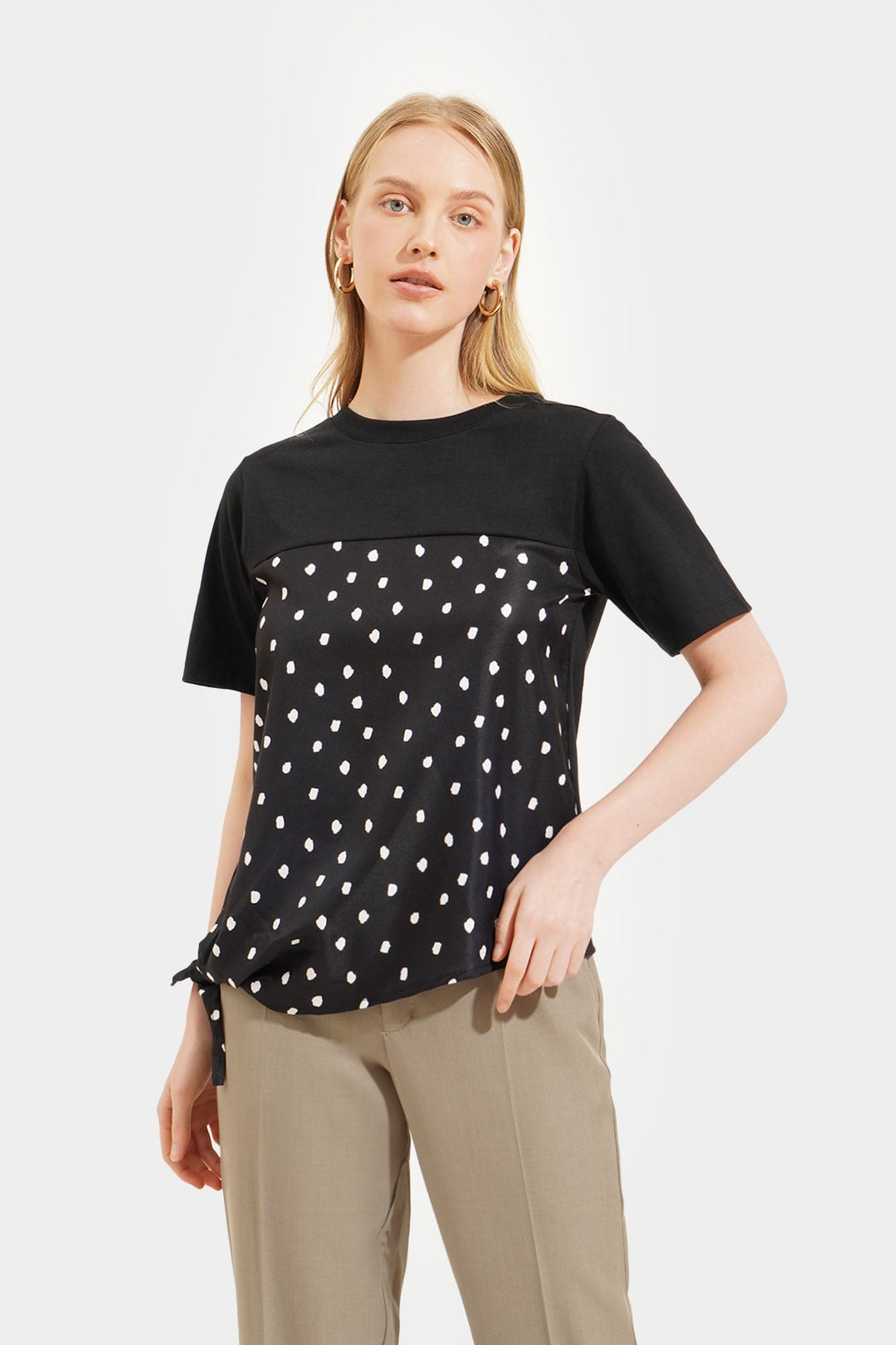 Polka Dots Graphic Tee