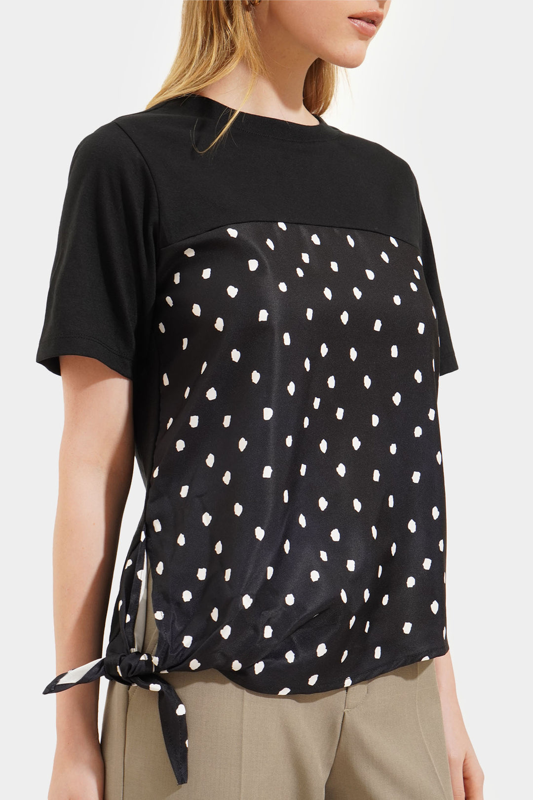 Polka Dots Graphic Tee
