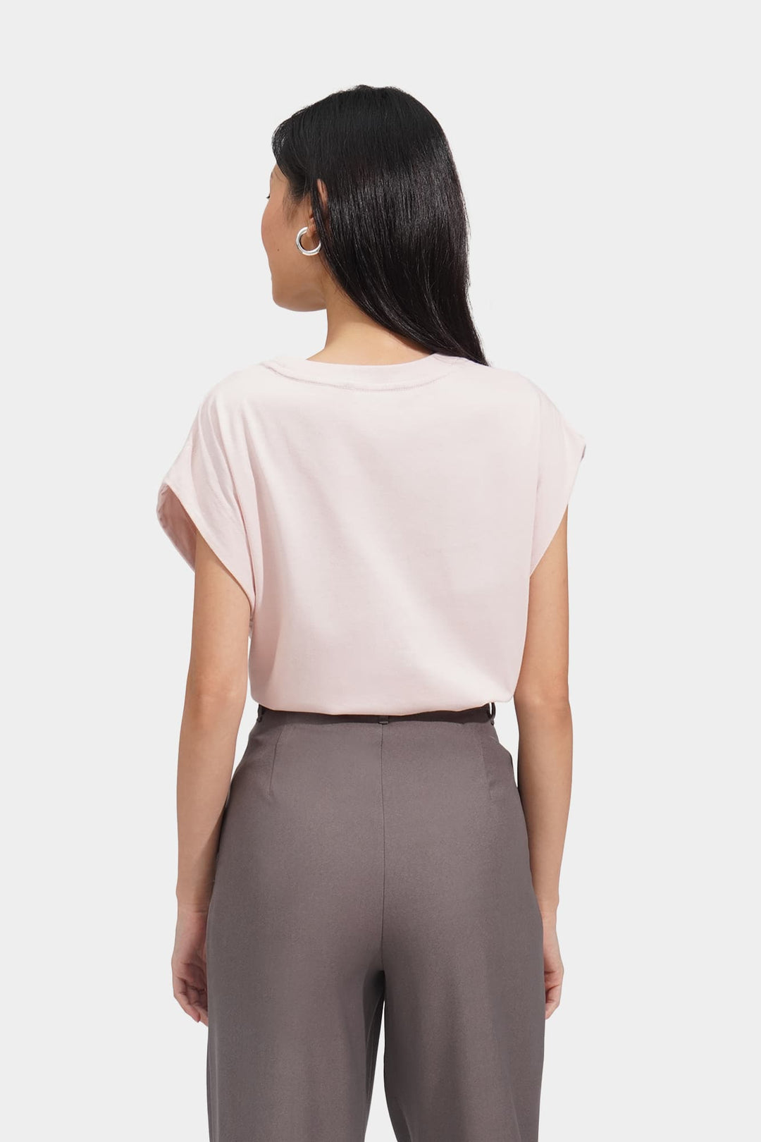 Basic Tee With Volume Sleeves