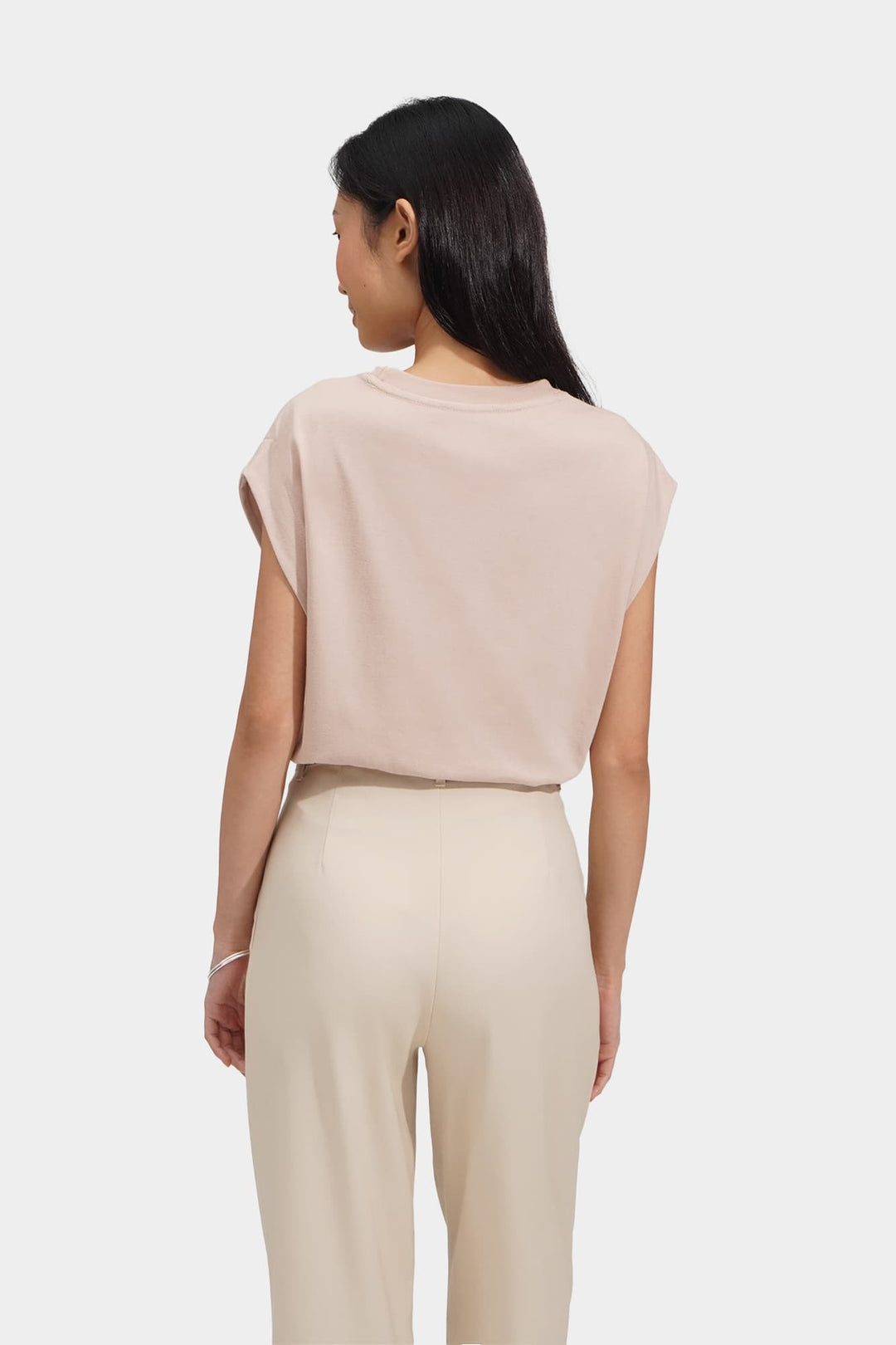 Basic Tee With Volume Sleeves