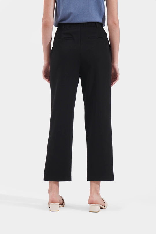 Cozy: Twill Tapered Trousers