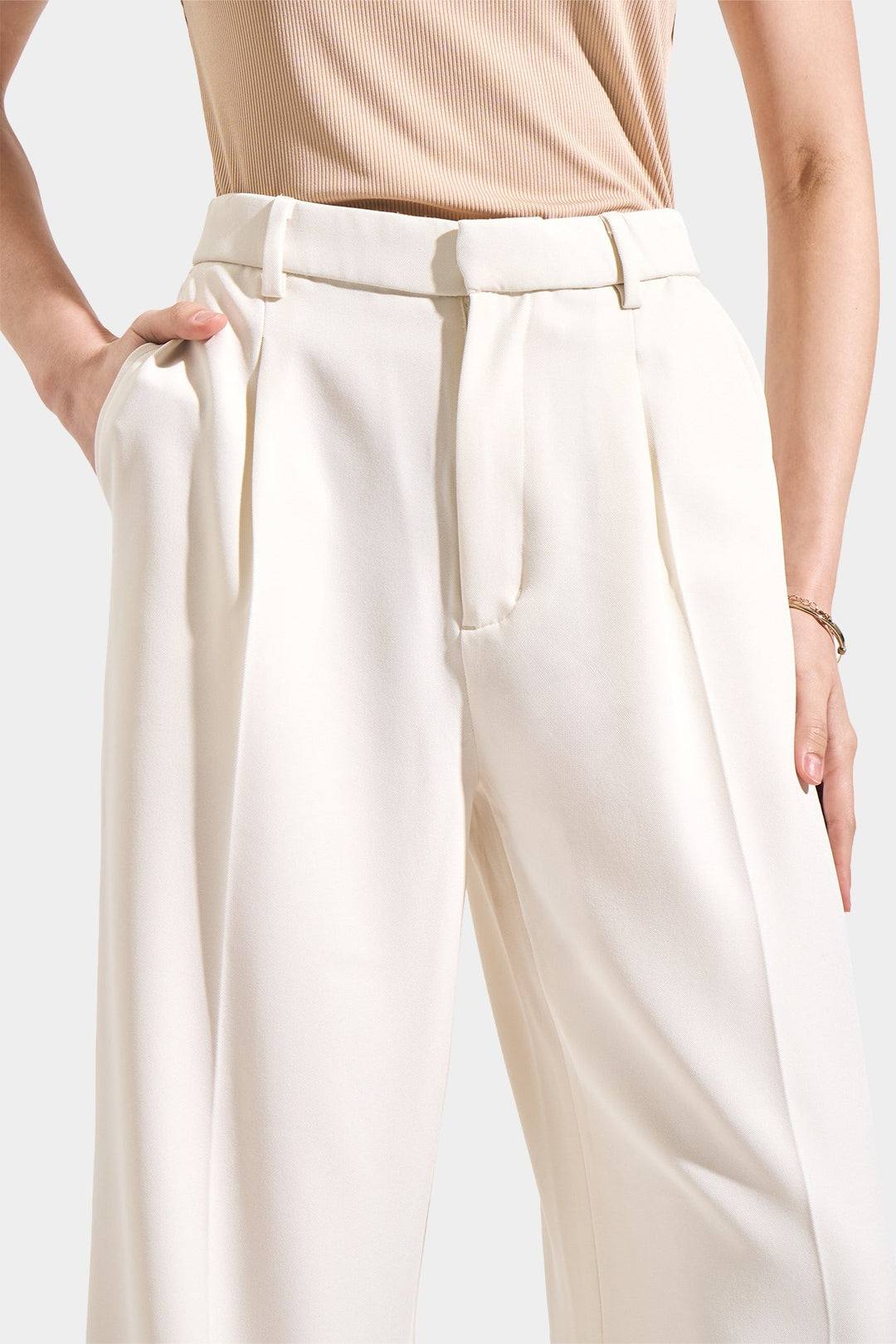 Straight Leg Trousers