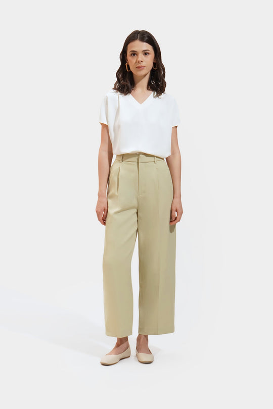 Straight Leg Trousers