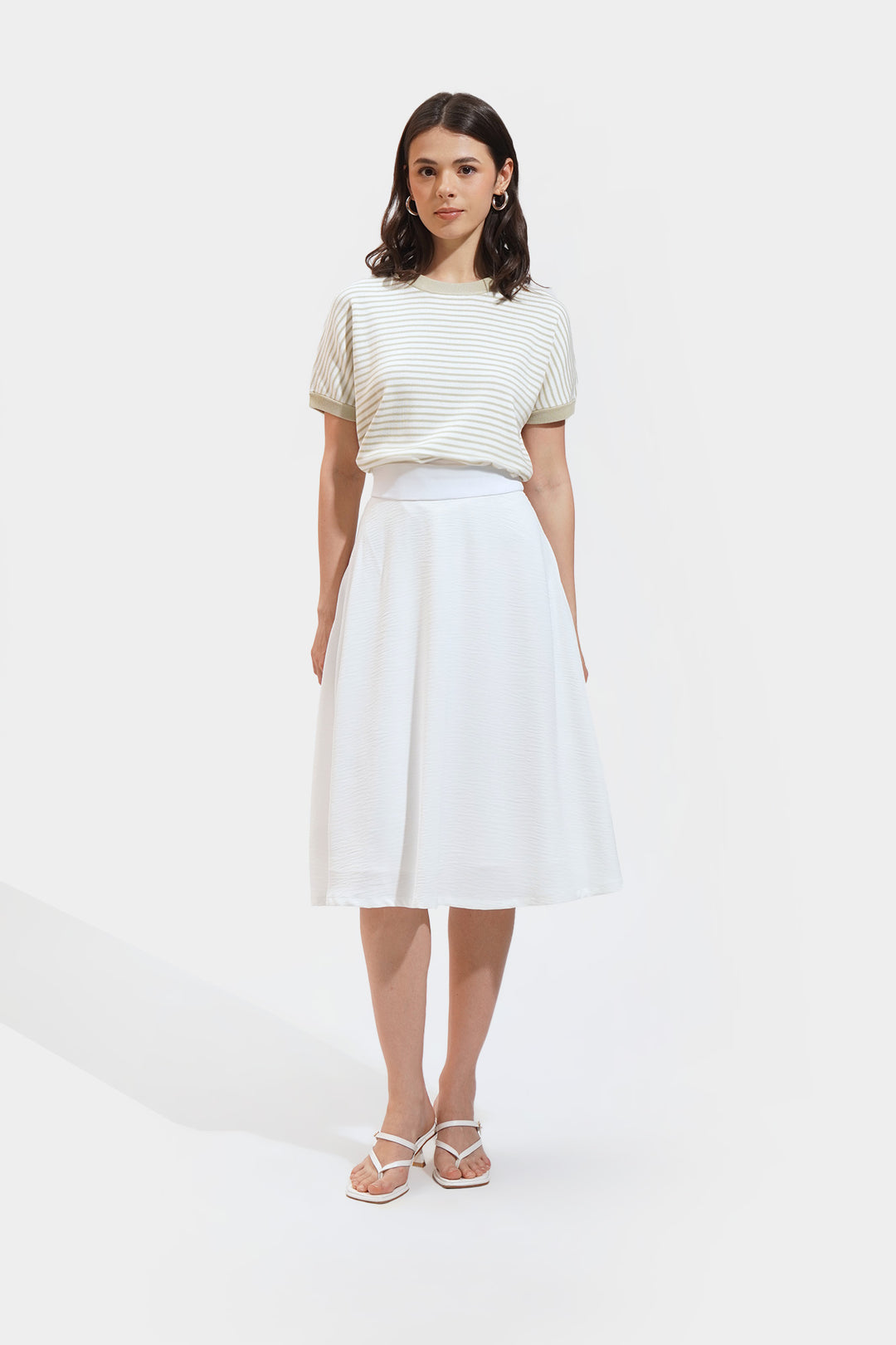 Flowy Midi Skirt - Main Image