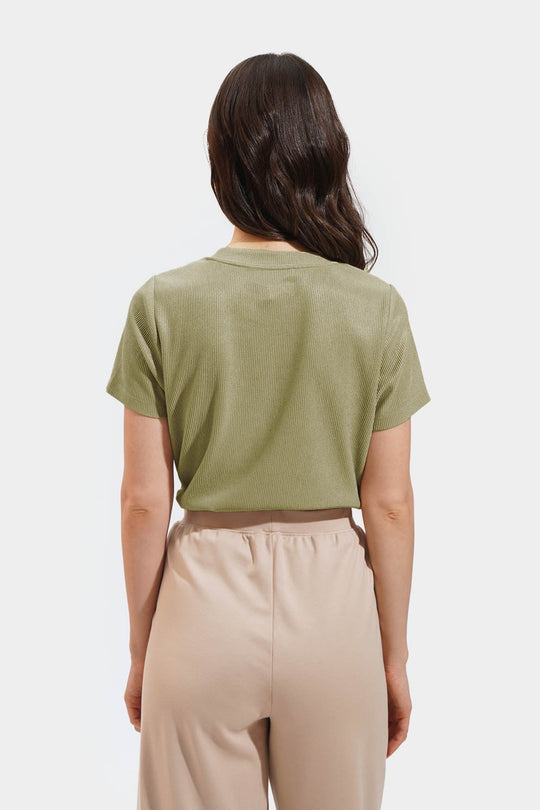 Textured Relaxed Fit Tee