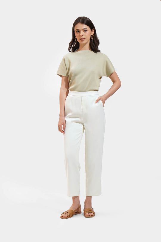 Flat Knit Extended Sleeves Tee