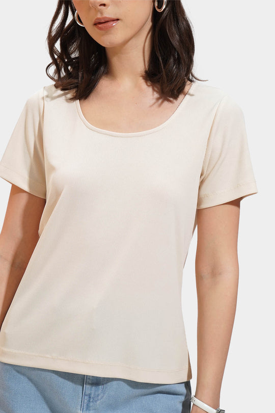 Scoop Neck Tee
