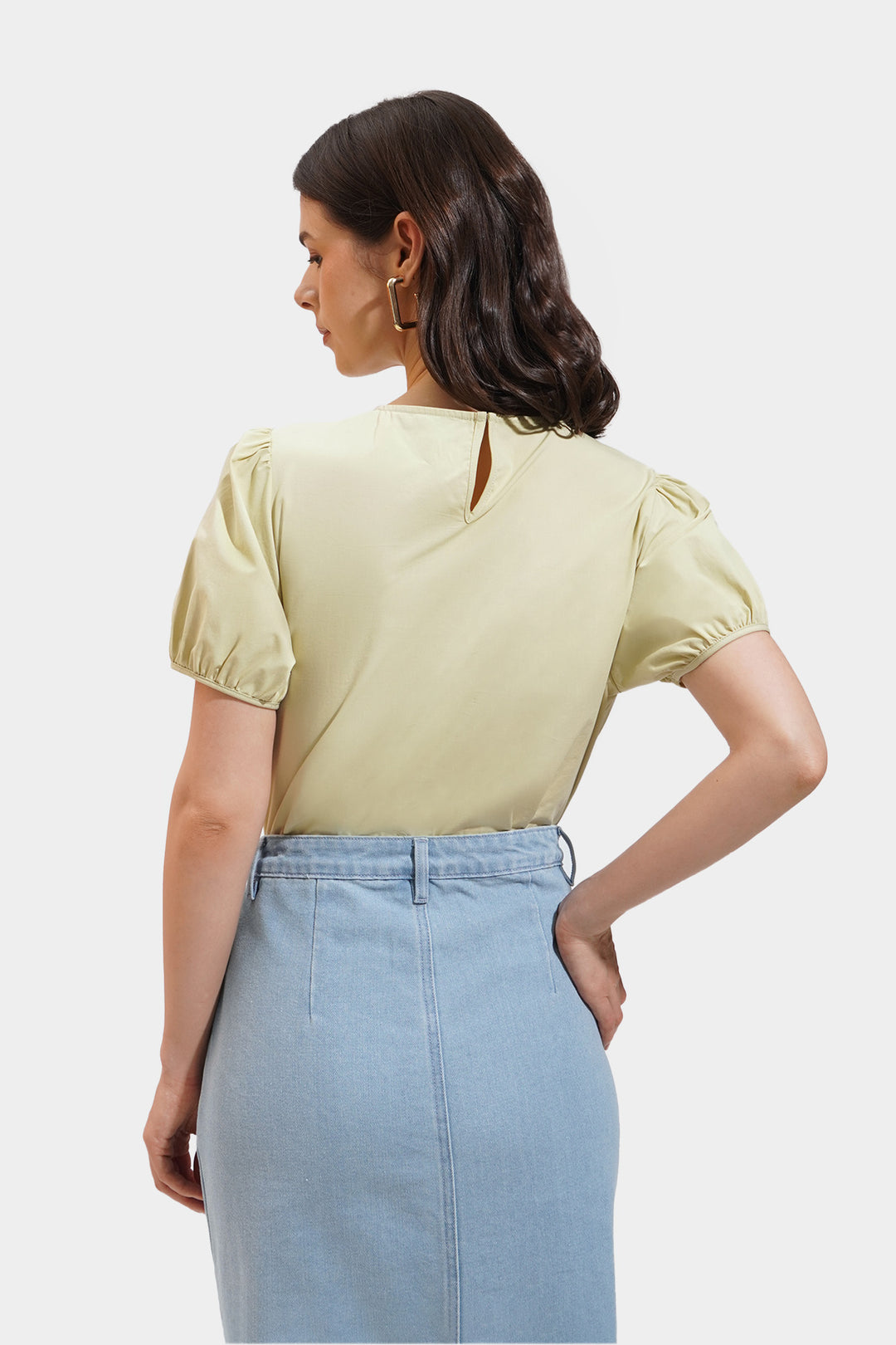 Puff Sleeves Blouse