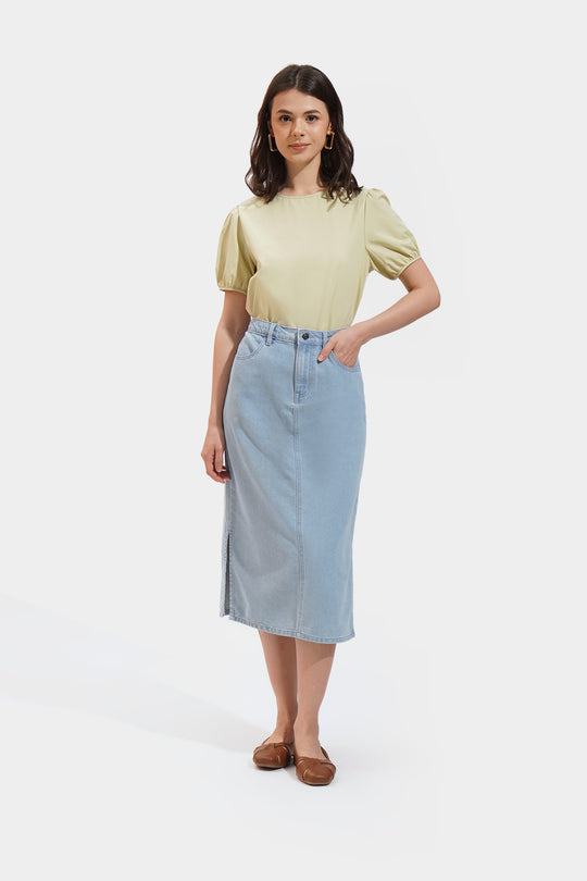 Puff Sleeves Blouse