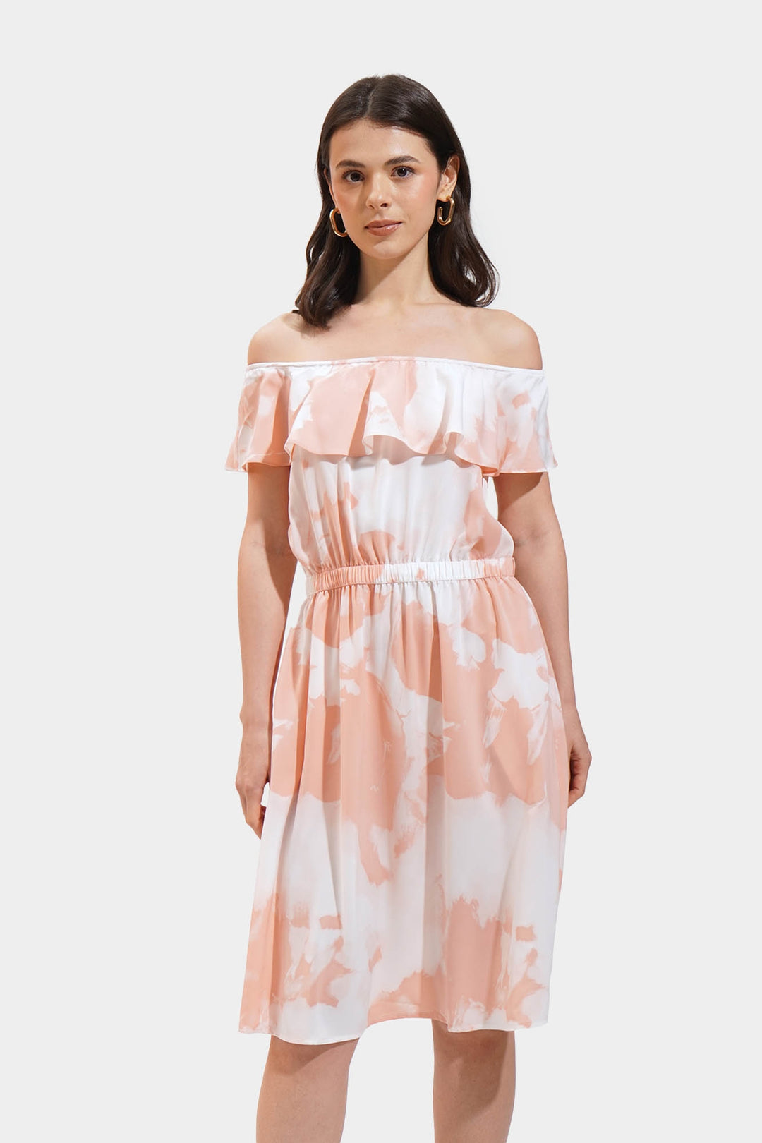 knee length dress pink Multi-way Knee Length Dress – ForMe