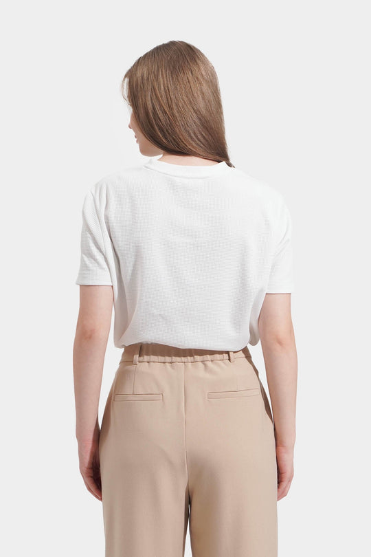 Waffle Relaxed Tee