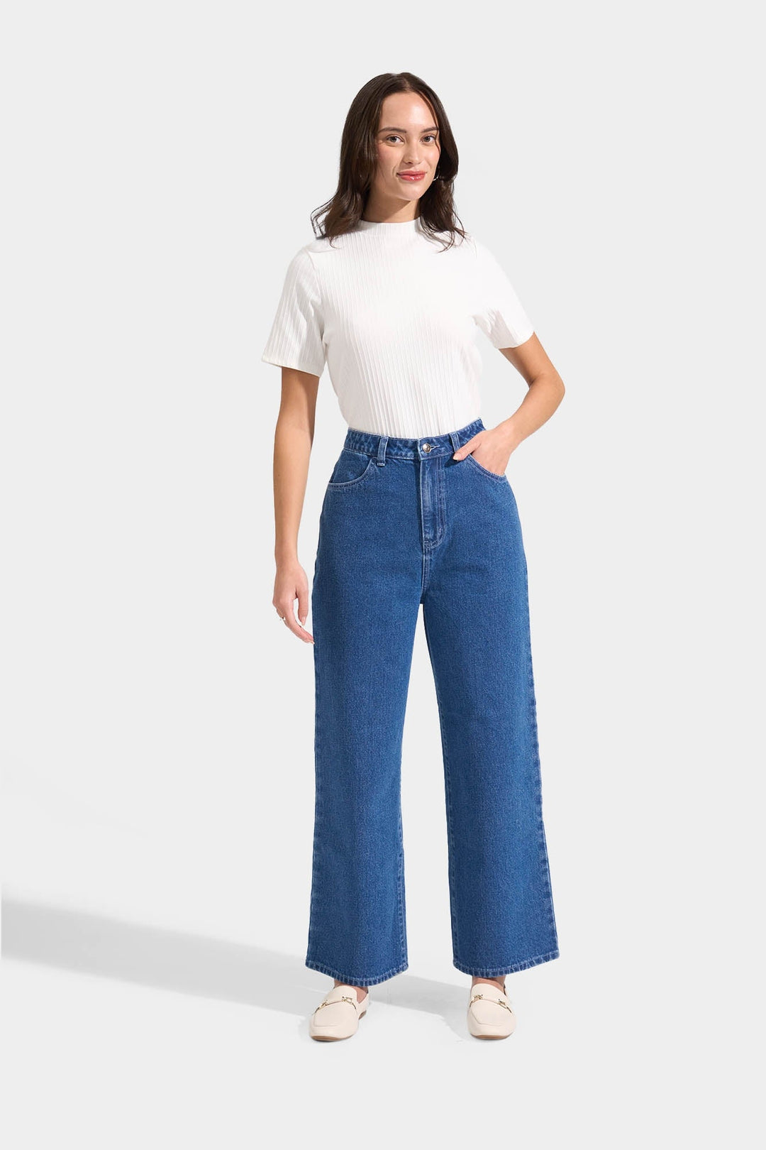 Straight Leg Jeans