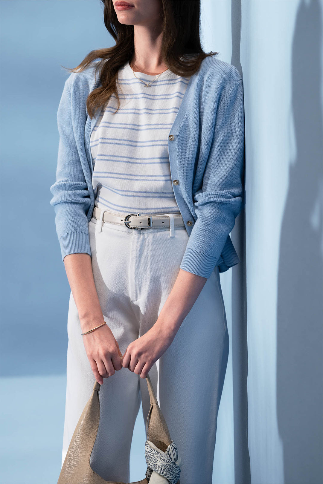 Striped Flat Knit Tee