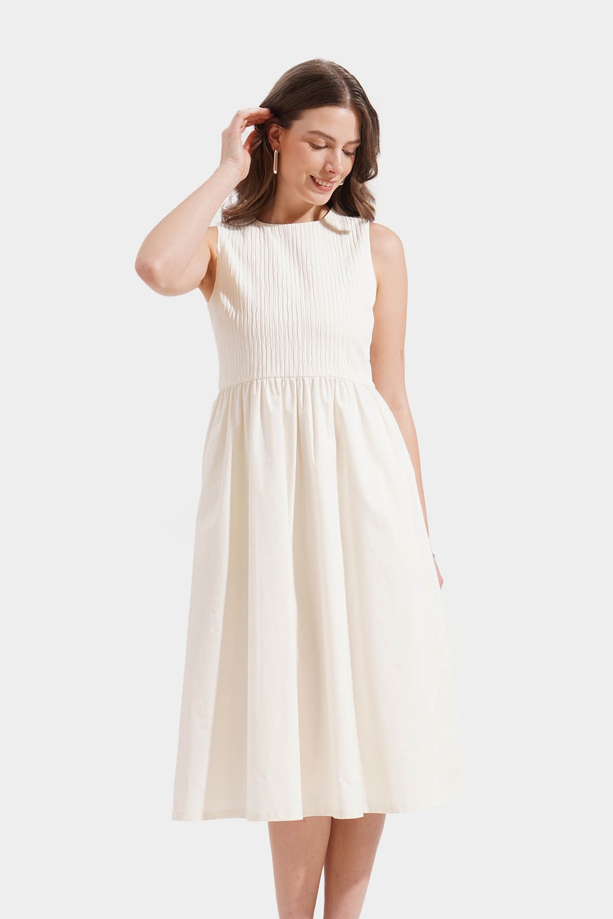 Sleeveless Midi Dress ForMe Sleeveless Midi Dress ForMe