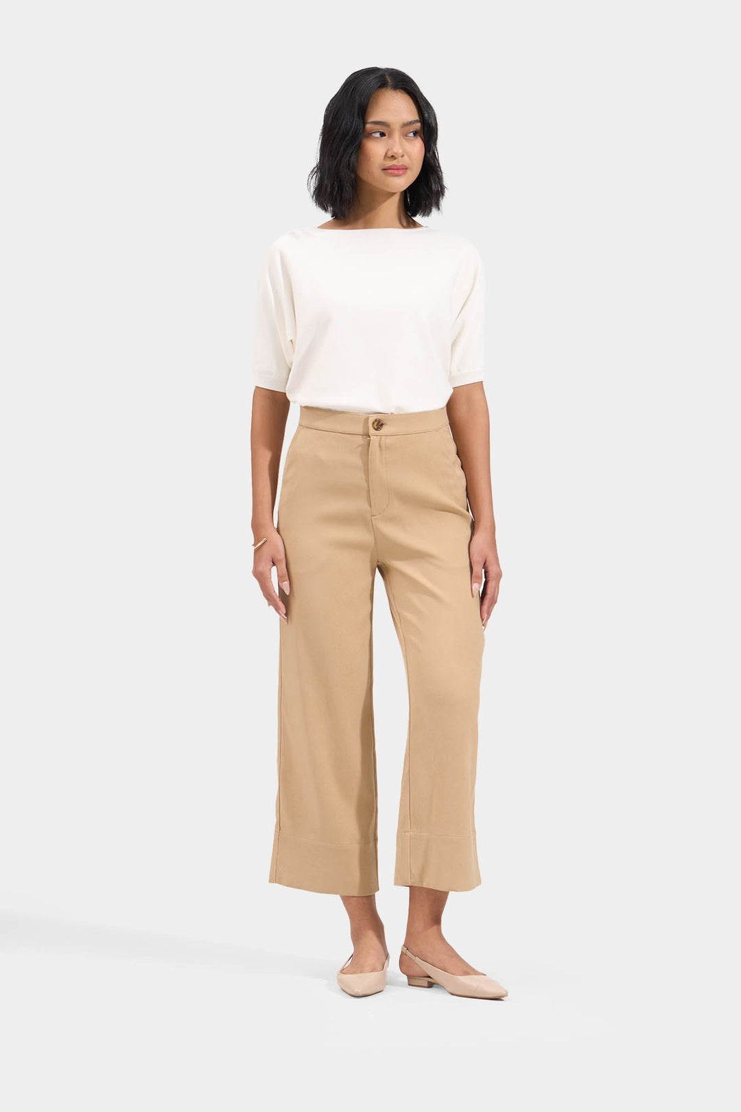 Straight Leg Trousers