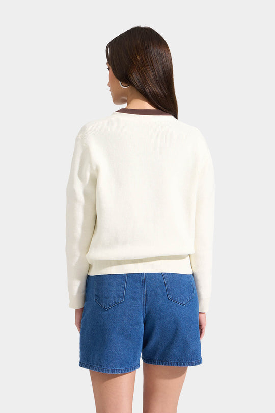 Knitted Button Down Cardigan