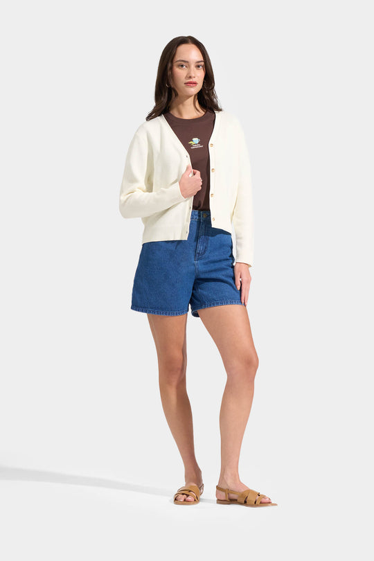 Knitted Button Down Cardigan