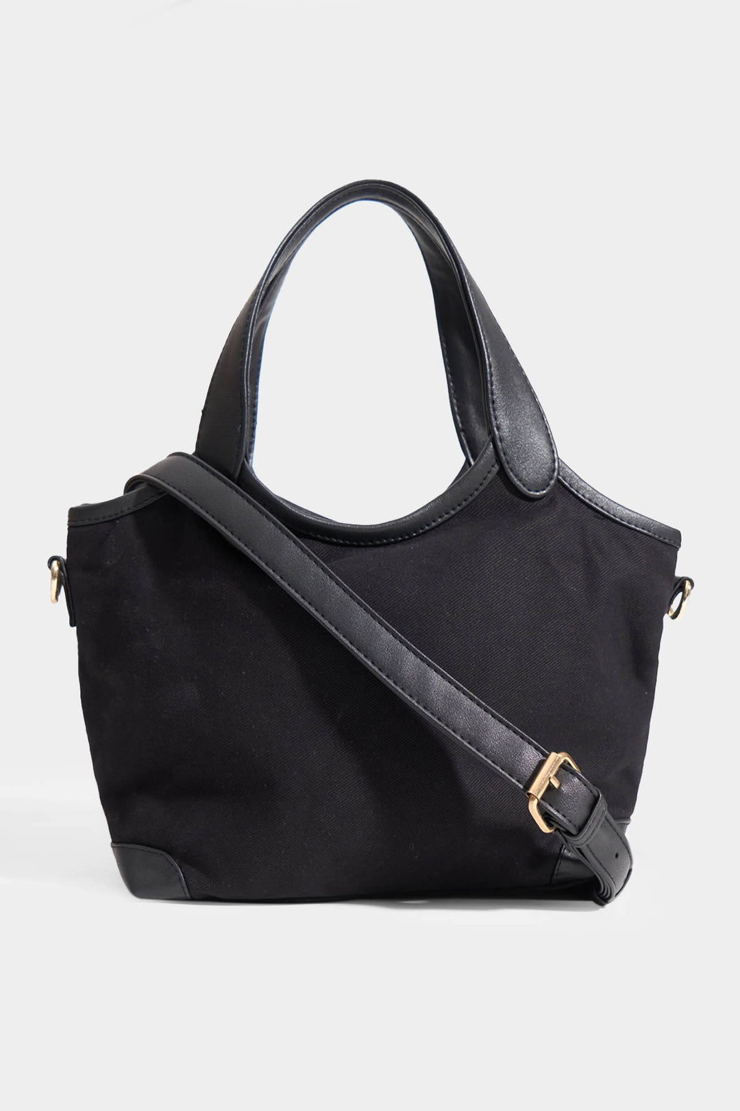 Large Sling Bag with Leather Finishing